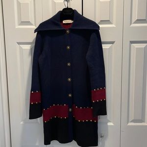 Tory Burch wool long cardigan